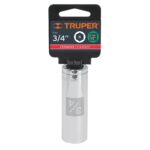 Copa Estándar Larga 3/4″ De 6 Puntas, Cuadrante De 1/2″ Truper (D-5324-H) - Imagen 2