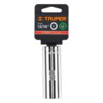 Copa Estándar Para Bujías 13/16″, 6 Puntas, Cuadrante 1/2″ Truper (D-5326-H) - Imagen 2