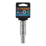 Copa Estándar Larga 10 Mm De 6 Puntas, Cuadrante De 1/2″ Truper (D-5310-M) - Imagen 2