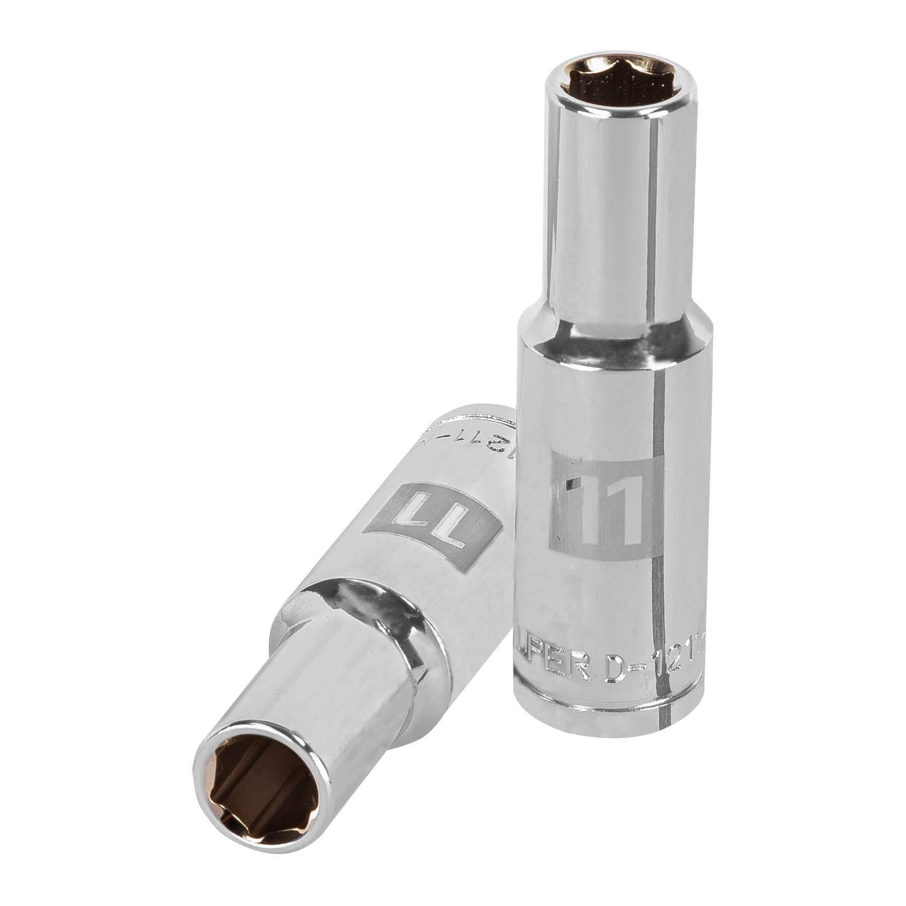 Copa Estándar Larga 11 Mm De 6 Puntas, Cuadrante De 1/2″ Truper (D-5311-M)