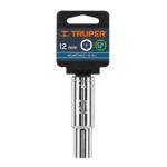 Copa Estándar Larga 12 Mm De 6 Puntas, Cuadrante De 1/2″ Truper (D-5312-M) - Imagen 2