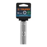 Copa Estándar Larga 14 Mm De 6 Puntas, Cuadrante De 1/2″ Truper (D-5314-M) - Imagen 2