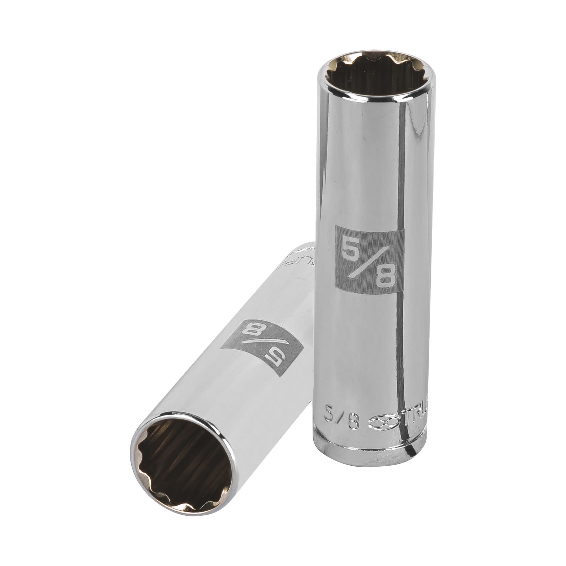 Copa Estándar Larga 5/8″ De 12 Puntas, Cuadrante De 1/2″ Truper (D-5320-E)