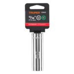 Copa Estándar Larga 11/16″ De 12 Puntas, Cuadrante De 1/2″ Truper (D-5322-E) - Imagen 2