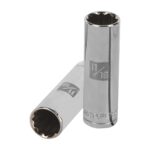Copa Estándar Larga 11/16″ De 12 Puntas, Cuadrante De 1/2″ Truper (D-5322-E)
