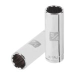 Copa Estándar Larga 3/4″ De 12 Puntas, Cuadrante De 1/2″ Truper (D-5324-E)