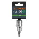 Copa Punta Torx T-30 Uso Profesional, Cuadrante De 1/2″ Truper (D-543930-W) - Imagen 2