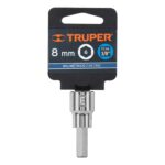 Copa Estándar De Punta Bristol 8 Mm, Cuadrante De 3/8″ Truper (D-4990-8M) - Imagen 2