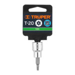 Copa Punta Torx T-20 Uso Profesional, Cuadrante De 3/8″ Truper (D-523920-W) - Imagen 2