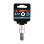 Copa Punta Torx T-55 Uso Profesional, Cuadrante De 3/8″ Truper (D-523955-W) - Imagen 2