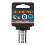 Copa Estándar 9/16″ De 6 Puntas, Cuadrante De 3/8″ Truper (D-5218-H) - Imagen 2