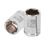 Copa Estándar 9/16″ De 6 Puntas, Cuadrante De 3/8″ Truper (D-5218-H)