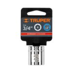 Copa Estándar 3/4″ De 6 Puntas, Cuadrante De 3/8″ Truper (D-5224-H) - Imagen 2