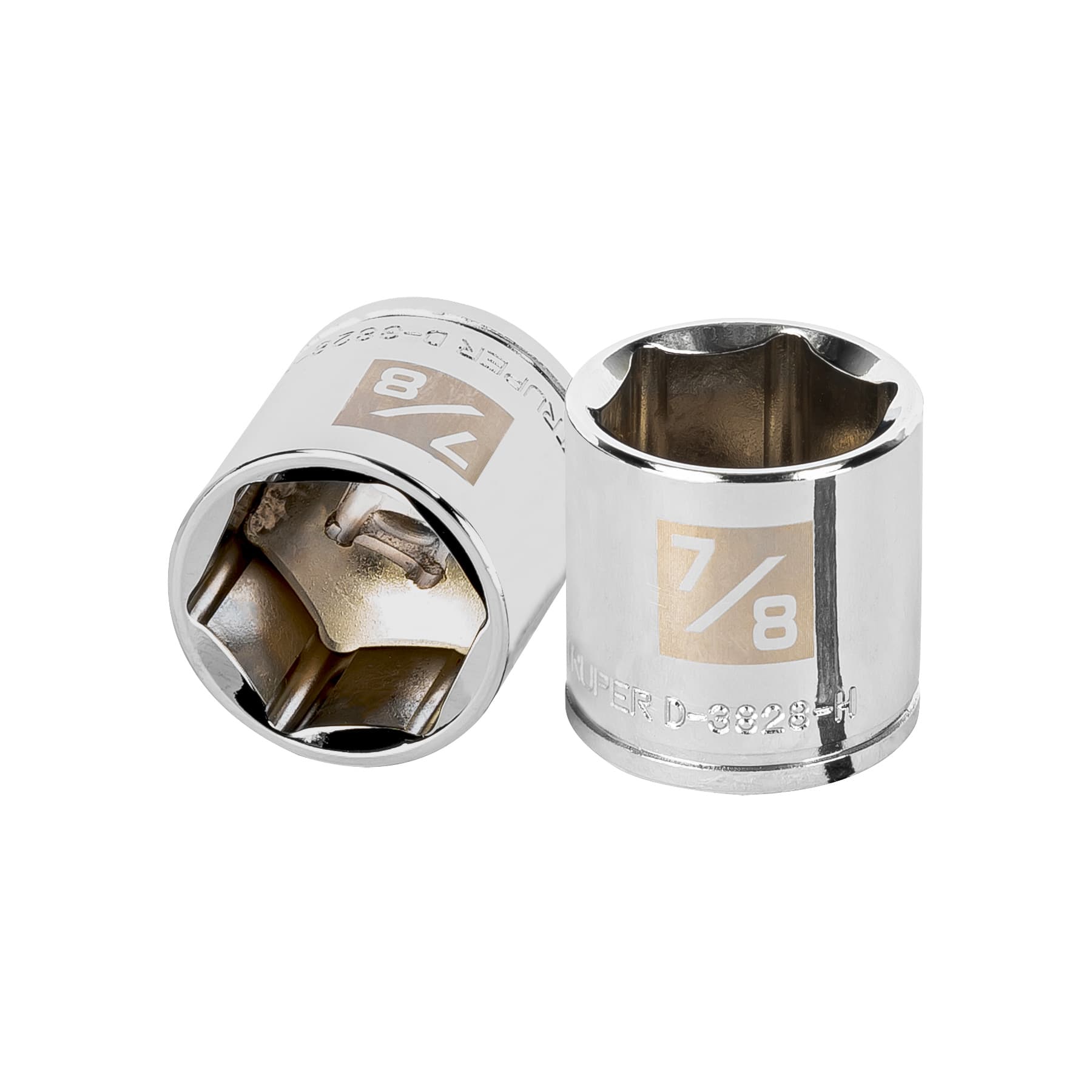 Copa Estándar 7/8″ De 6 Puntas, Cuadrante De 3/8″ Truper (D-5228-H)