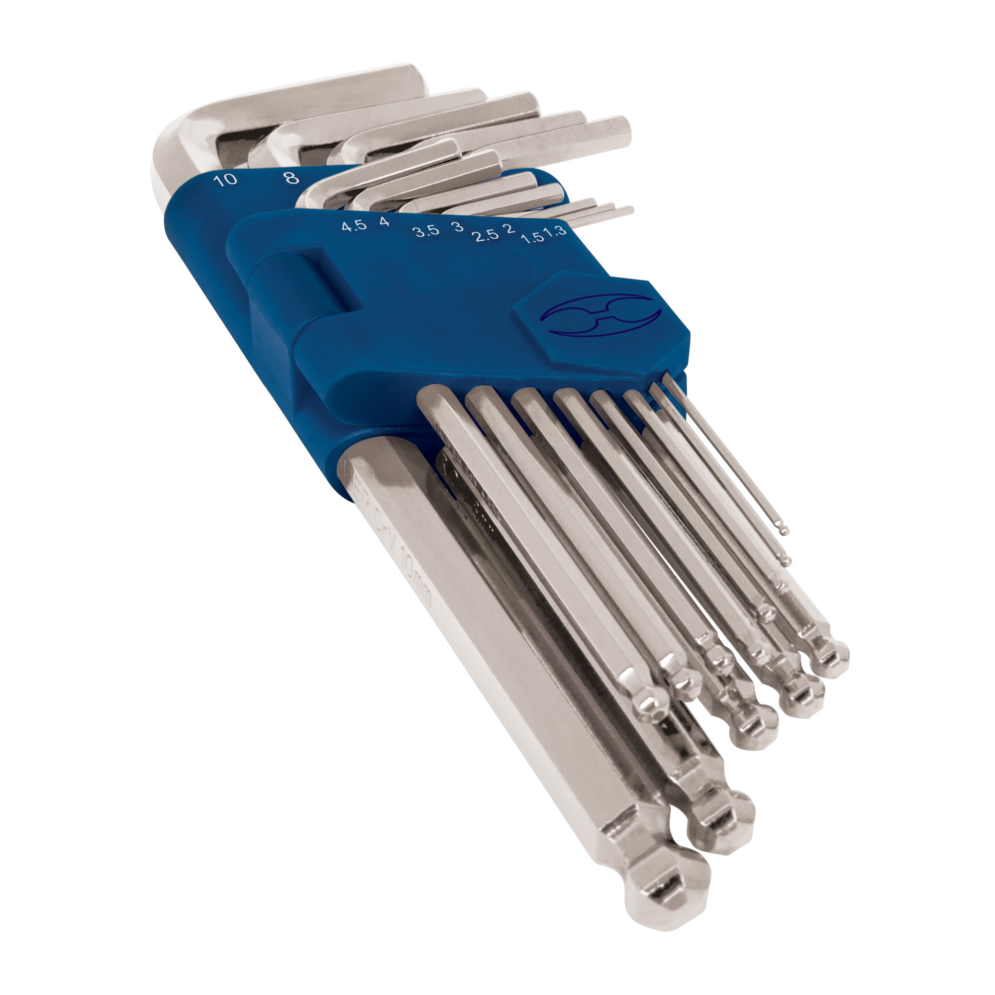 Juego De 13 Llaves Bristol Largas Punta Bola Métricas Truper (ALLX-13M)