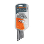 Juego De 9 Llaves Torx Largas, Incluye Estuche Organizador Truper (TORX-9L) - Imagen 2