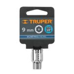 Copa Estándar 9 Mm De 6 Puntas, Cuadrante De 3/8″ Truper (D-5209-HM) - Imagen 2