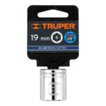 Copa Estándar 19 Mm De 6 Puntas, Cuadrante De 3/8″ Truper (D-5219-HM) - Imagen 2