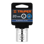 Copa Estándar 20 Mm De 6 Puntas, Cuadrante De 3/8″ Truper (D-5220-HM) - Imagen 2
