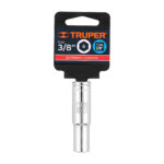 Copa Estándar Larga 3/8″ De 6 Puntas, Cuadrante De 3/8″ Truper (D-5012-H) - Imagen 2