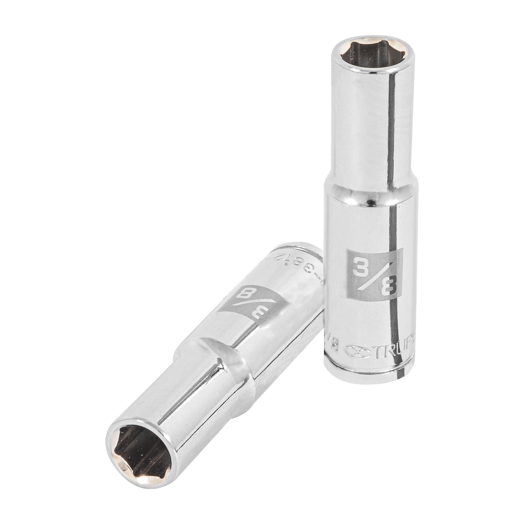 Copa Estándar Larga 3/8″ De 6 Puntas, Cuadrante De 3/8″ Truper (D-5012-H)