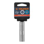 Copa Estándar Larga 1/2″ De 6 Puntas, Cuadrante De 3/8″ Truper (D-5016-H) - Imagen 2