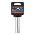Copa Estándar Larga 9/16″ De 6 Puntas, Cuadrante De 3/8″ Truper (D-5018-H) - Imagen 2