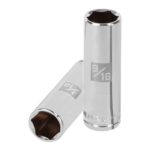 Copa Estándar Larga 9/16″ De 6 Puntas, Cuadrante De 3/8″ Truper (D-5018-H)