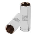 Copa Estándar Larga 11/16″ De 6 Puntas, Cuadrante De 3/8″ Truper (D-5022-H)