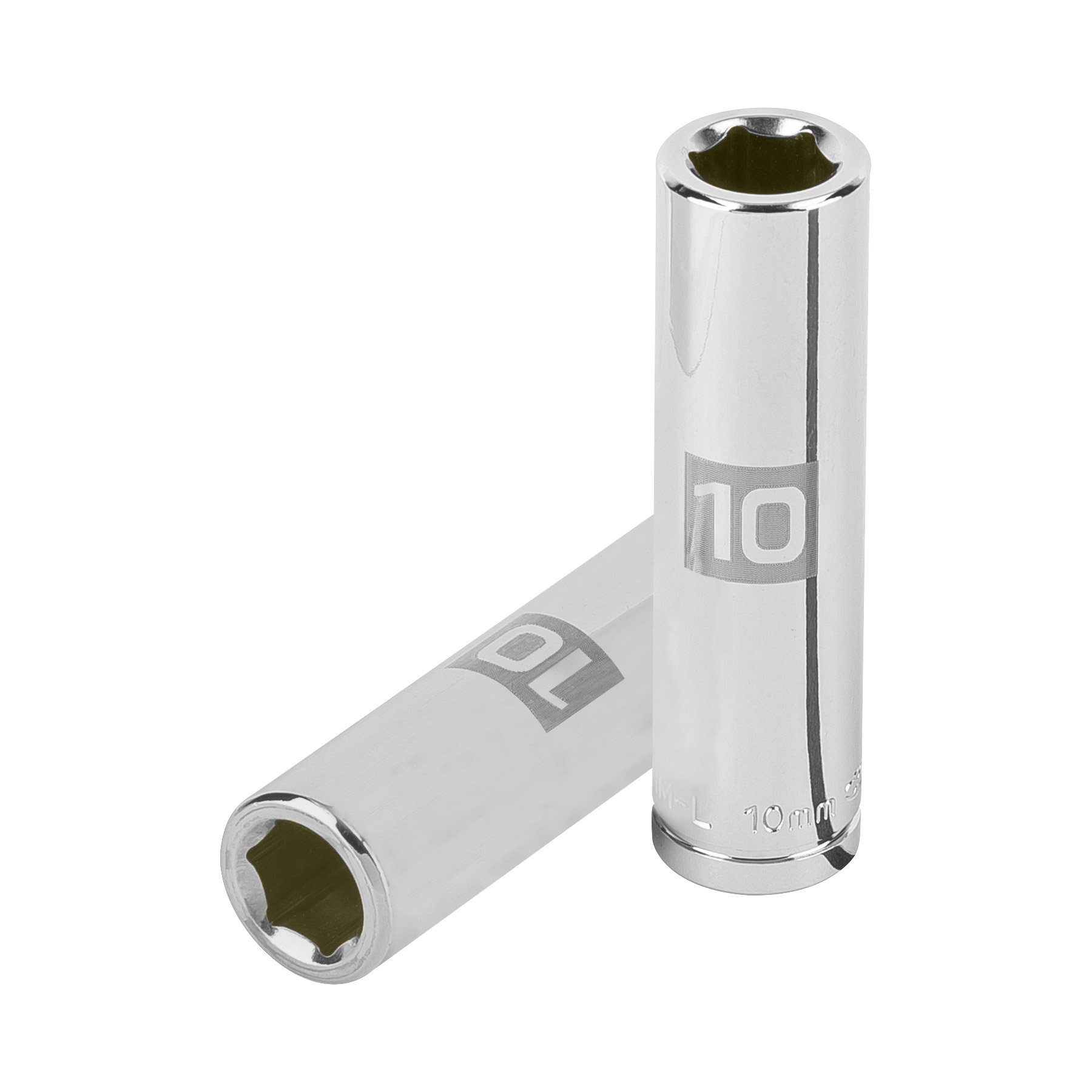 Copa Estándar Larga 10 Mm De 6 Puntas, Cuadrante De 3/8″ Truper (D-5010-HM)