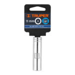 Copa Estándar Larga 11 Mm De 6 Puntas, Cuadrante De 3/8″ Truper (D-5011-HM) - Imagen 2