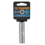 Copa Estándar Larga 12 Mm De 6 Puntas, Cuadrante De 3/8″ Truper (D-5012-HM) - Imagen 2