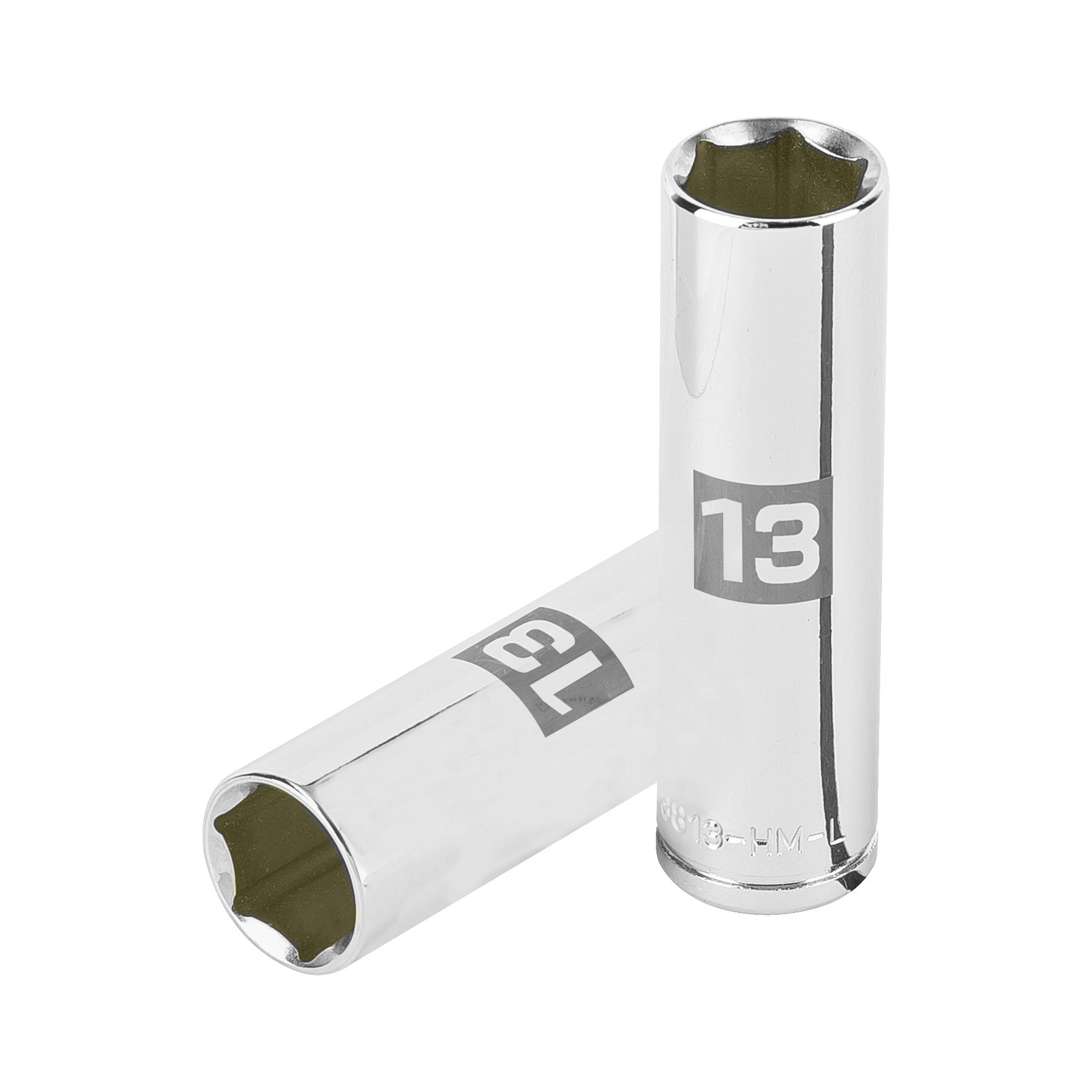 Copa Estándar Larga 13 Mm De 6 Puntas, Cuadrante De 3/8″ Truper (D-5013-HM)