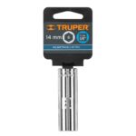Copa Estándar Larga 14 Mm De 6 Puntas, Cuadrante De 3/8″ Truper (D-5014-HM) - Imagen 2
