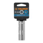 Copa Estándar Larga 15 Mm De 6 Puntas, Cuadrante De 3/8″ Truper (D-5015-HM) - Imagen 2