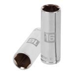 Copa Estándar Larga 16 Mm De 6 Puntas, Cuadrante De 3/8″ Truper (D-5016-HM)