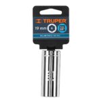 Copa Estándar Larga 19 Mm De 6 Puntas, Cuadrante De 3/8″ Truper (D-5019-HM) - Imagen 2