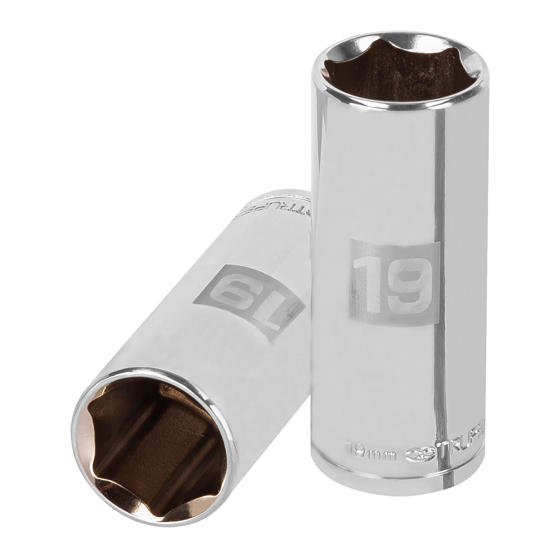 Copa Estándar Larga 19 Mm De 6 Puntas, Cuadrante De 3/8″ Truper (D-5019-HM)