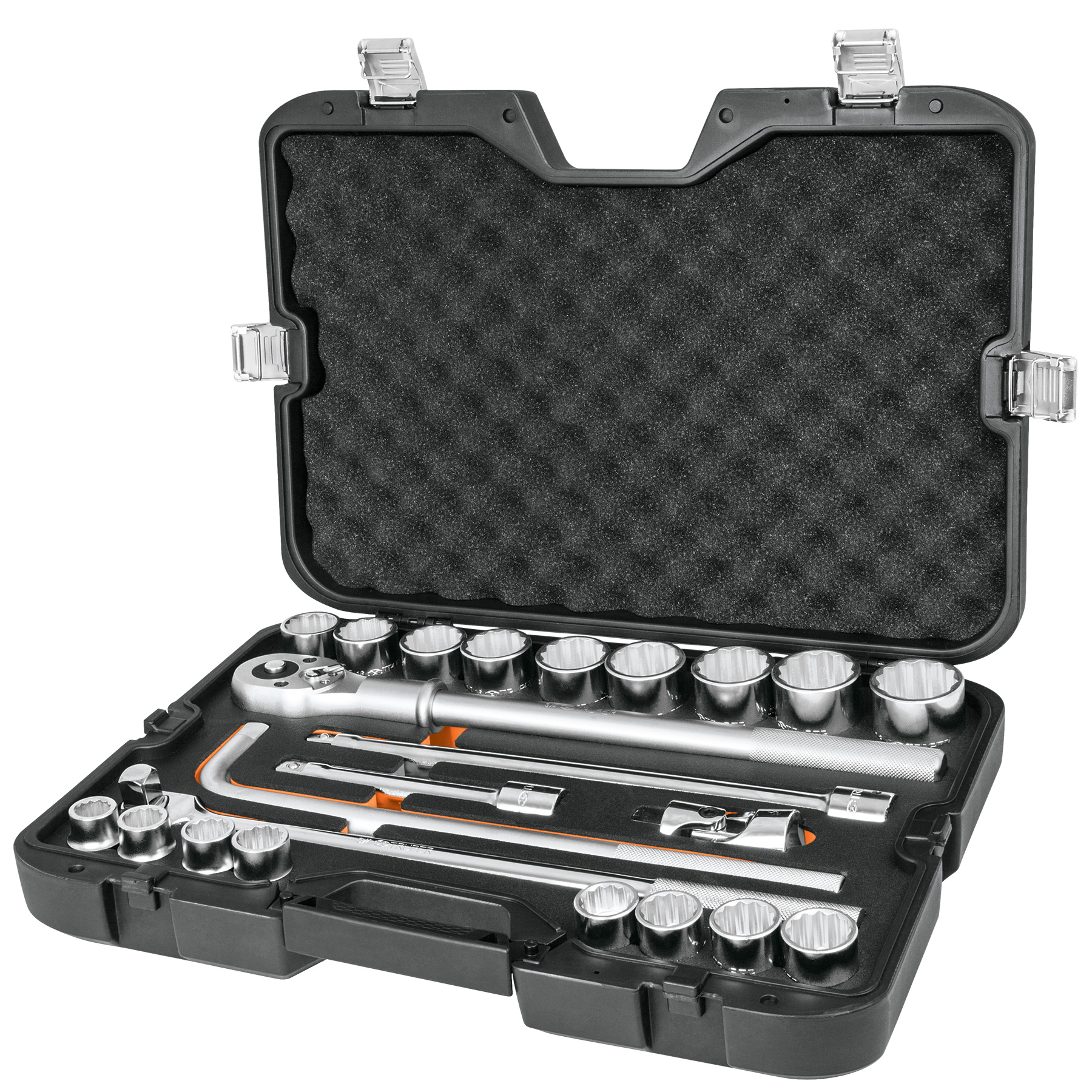 Juego De Copas 23 Piezas Métricas, Mando 3/4″ Profesional Truper (JD-3/4X24M)