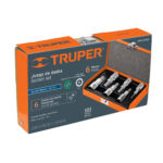Juego De 6 Copas Bristol 6 Mm A 17 Mm, Cuadrante 1/2″ Truper (JPH-1/2X6M) - Imagen 2