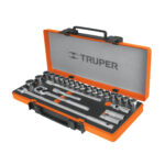 Juego De Copas Mixtas Con 25 Piezas, Cuadrante De 1/2″ Truper (JD-1/2X26MP)