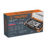 Juego De Copas Mixtas Con 25 Piezas, Cuadrante De 3/8″ Truper (JD-3/8X26MP) - Imagen 2
