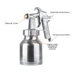 Pistola Para Pintar De Succión 1000 Ml, Boquilla 1.5 Mm Truper (PIPI-200) - Imagen 2