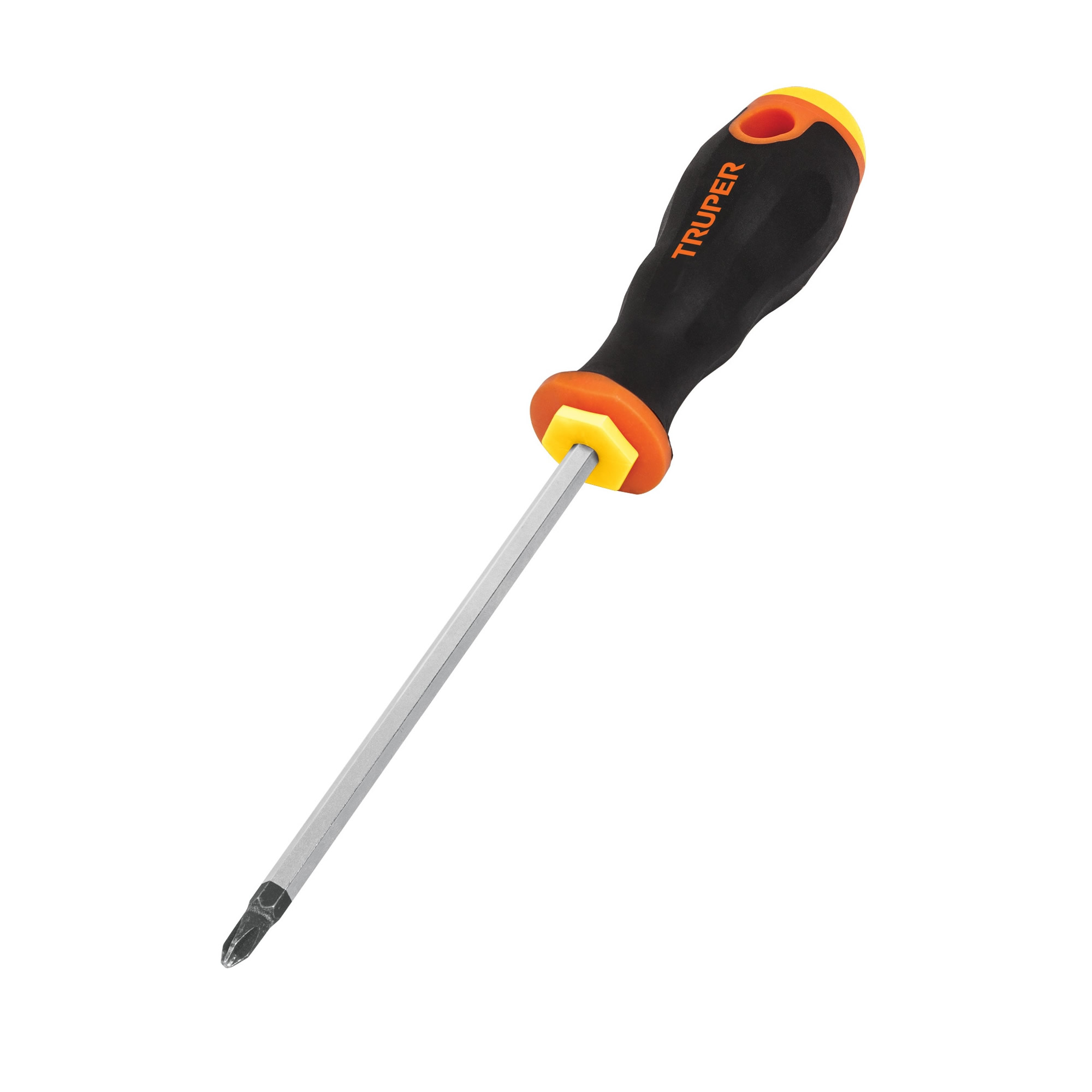 Destornillador De Gabinete 3/16″ X 6″, Comfort Grip Truper (DG-3/16X6B)