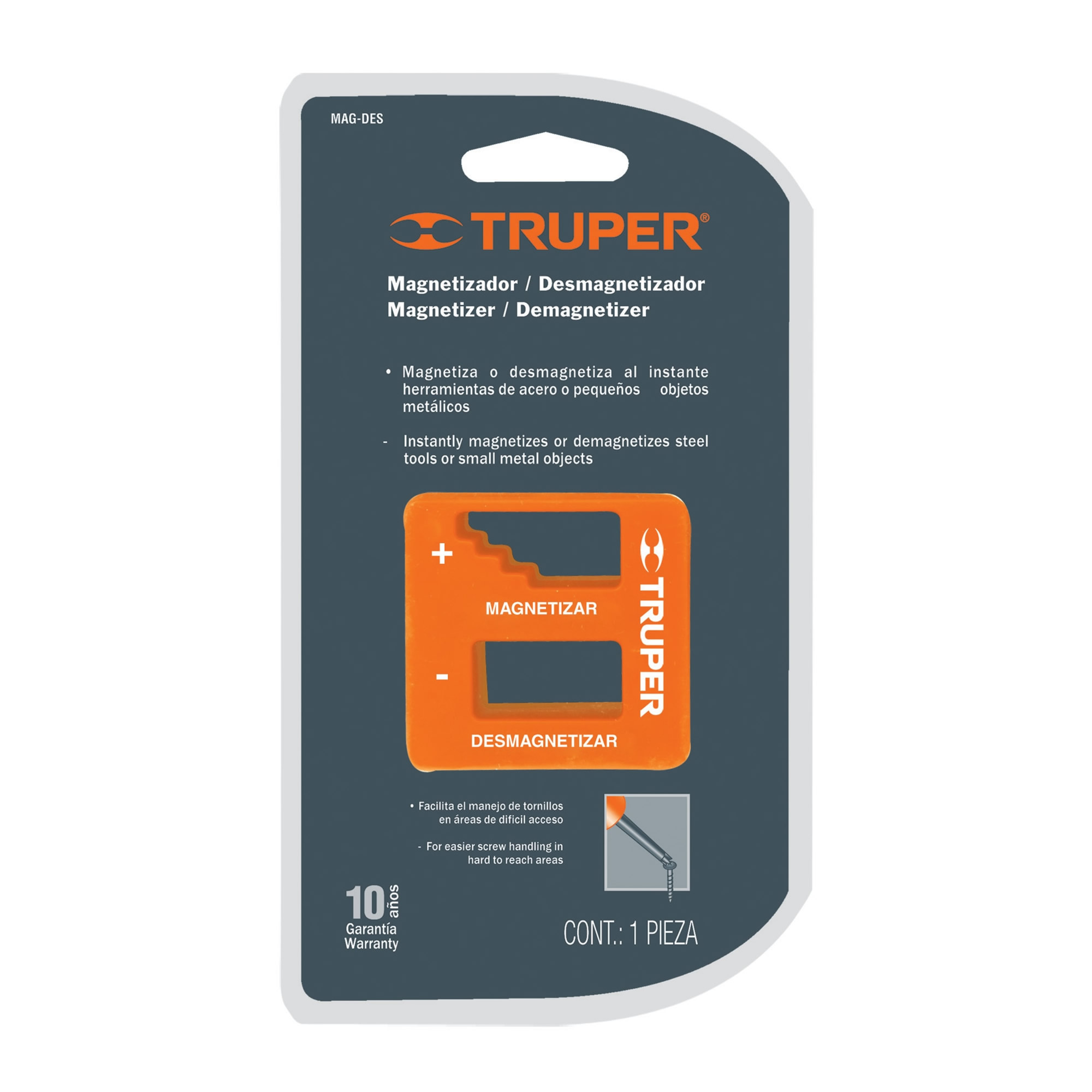 14141-1.jpg Magnetizador Y Desmagnetizador Para Destornillador Y Puntas Truper (MAG-DES) - Imagen 2
