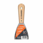 Espátula Flexible De 8 Cm Mango De Madera Hickory Americano Truper (ET-3F) - Imagen 2