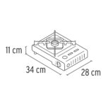 Estufa Portátil De Camping, Encendido Electrónico Y Estuche Truper (ESPO-1) - Imagen 2