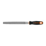 Lima Media Caña Bastarda De 8″, Mango Comfort Grip Truper (LMCB-8T)