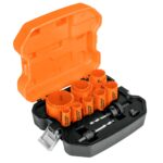 Juego De Sierras Copas Bimetálicas 13 Piezas Uso Industrial Truper (KITB-11)