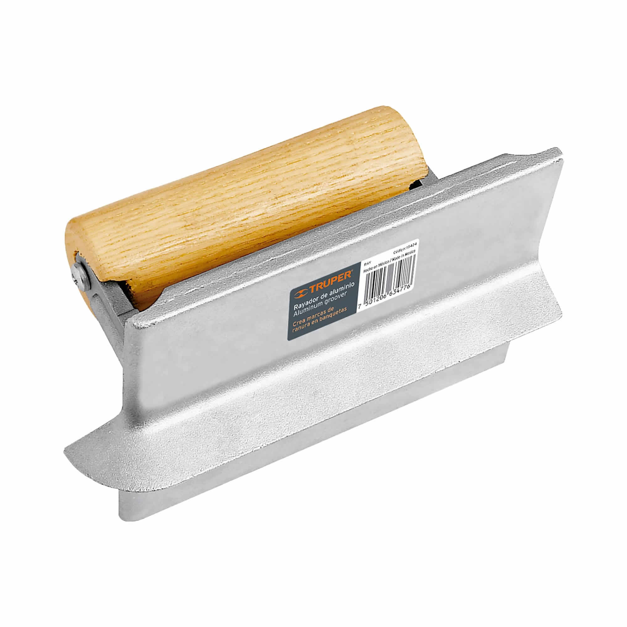 Rayador De Aluminio De 15.4 Cm Con Mango De Madera Truper (RAY)